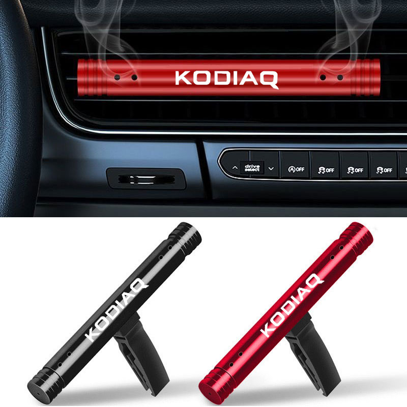 Fragrance Perfume Car - น้ำหอมคลิปติดช่องระบายเครื่องพ่นอโรมาน้ำหอมแท่งน้ำหอมปรับอากาศรถยนต์น้ำหอม Essential สำหรับสโกด้าโคไดแอกอุปกรณ์เสริมสำหรับรถยนต์