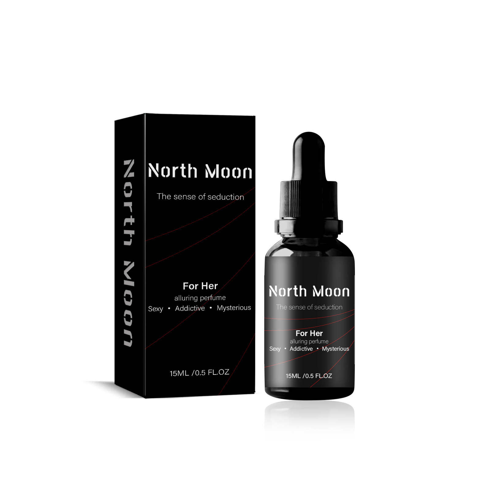 Perfume Fragrance Enhancer - นอร์ธมูน ฟีโรโมนมีกลิ่นหอมหรูหรา บริสุทธิ์ และสบาย ช่วยเพิ่มบรรยากาศการเดทดุจหยดน้ำหอม