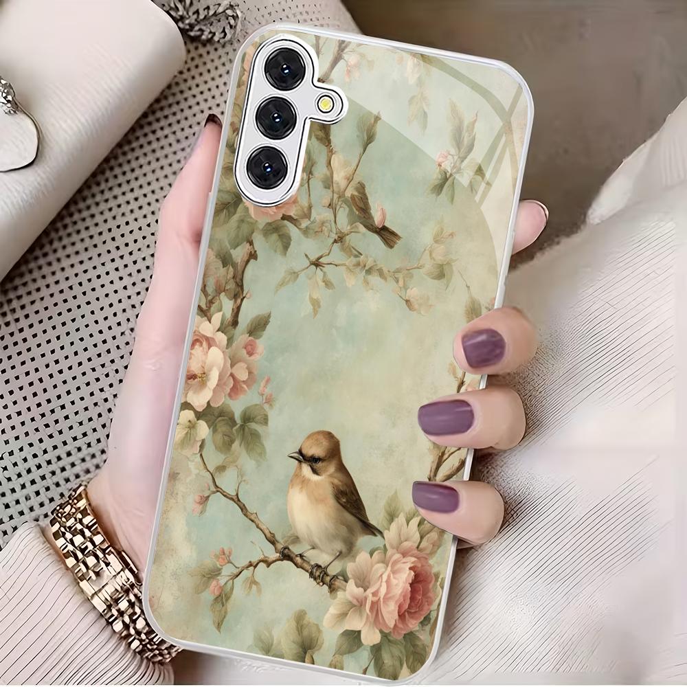 เคสโทรศัพท์แก้วชุบเงินลายดอกไม - Fragrance Quotes บทวิจารณ์และราคา