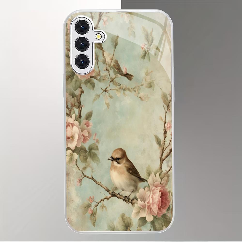 เคสโทรศัพท์แก้วชุบเงินลายดอกไม - Fragrance Quotes บทวิจารณ์และราคา