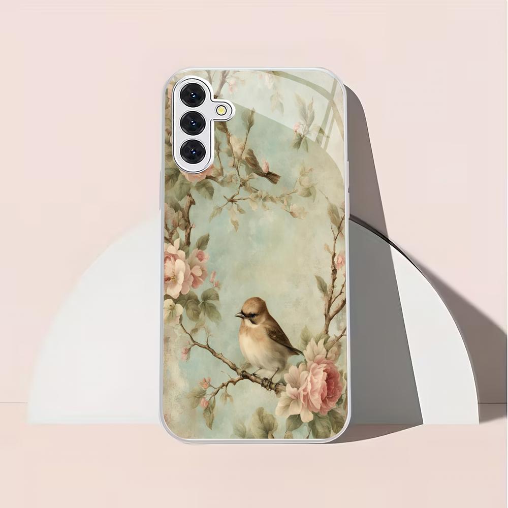 เคสโทรศัพท์แก้วชุบเงินลายดอกไม - Fragrance Quotes บทวิจารณ์และราคา