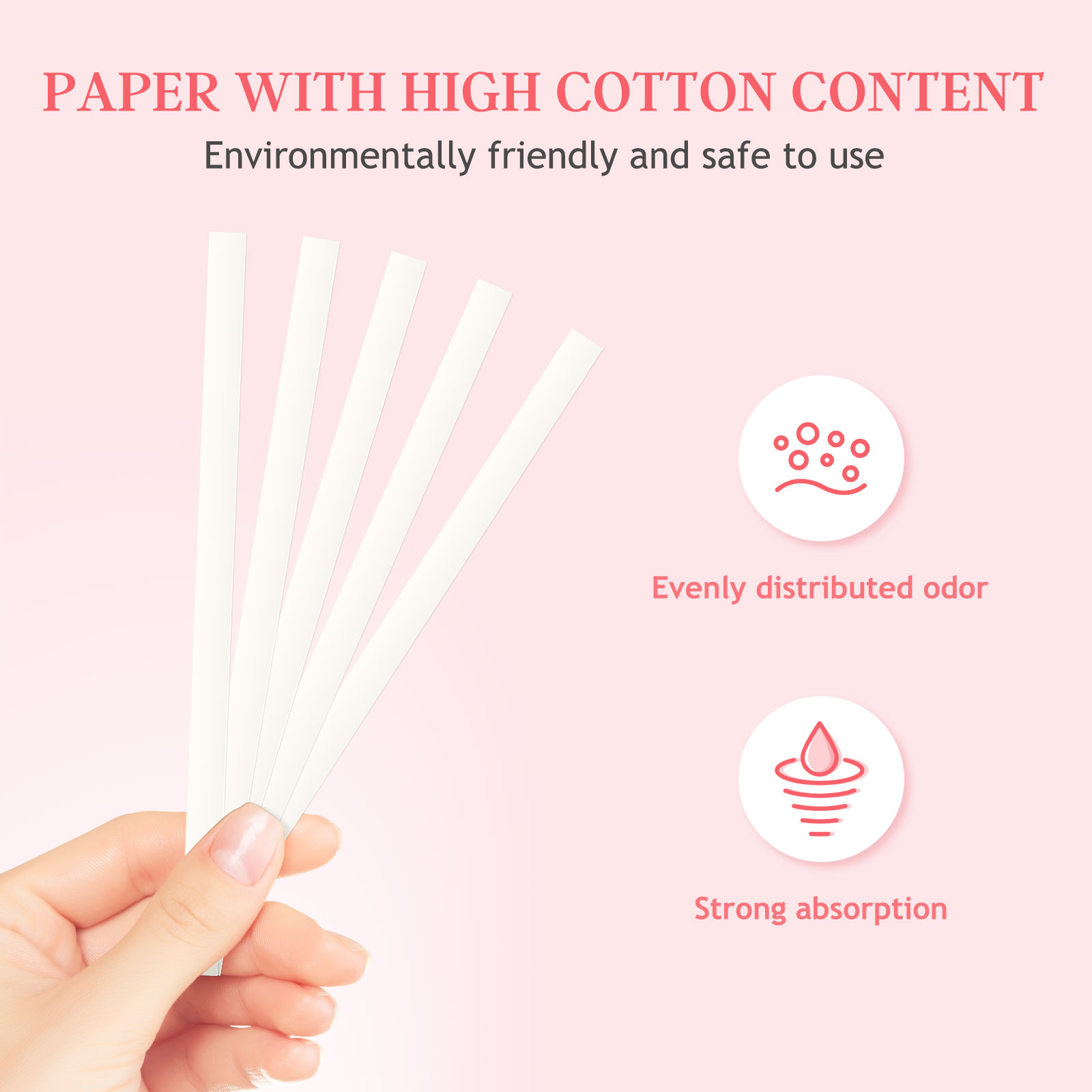 ชุดแท่งทดสอบน้ำหอมสีขาว500ชิ้น - Perfume Fragrance For Room บทวิจารณ์และราคา