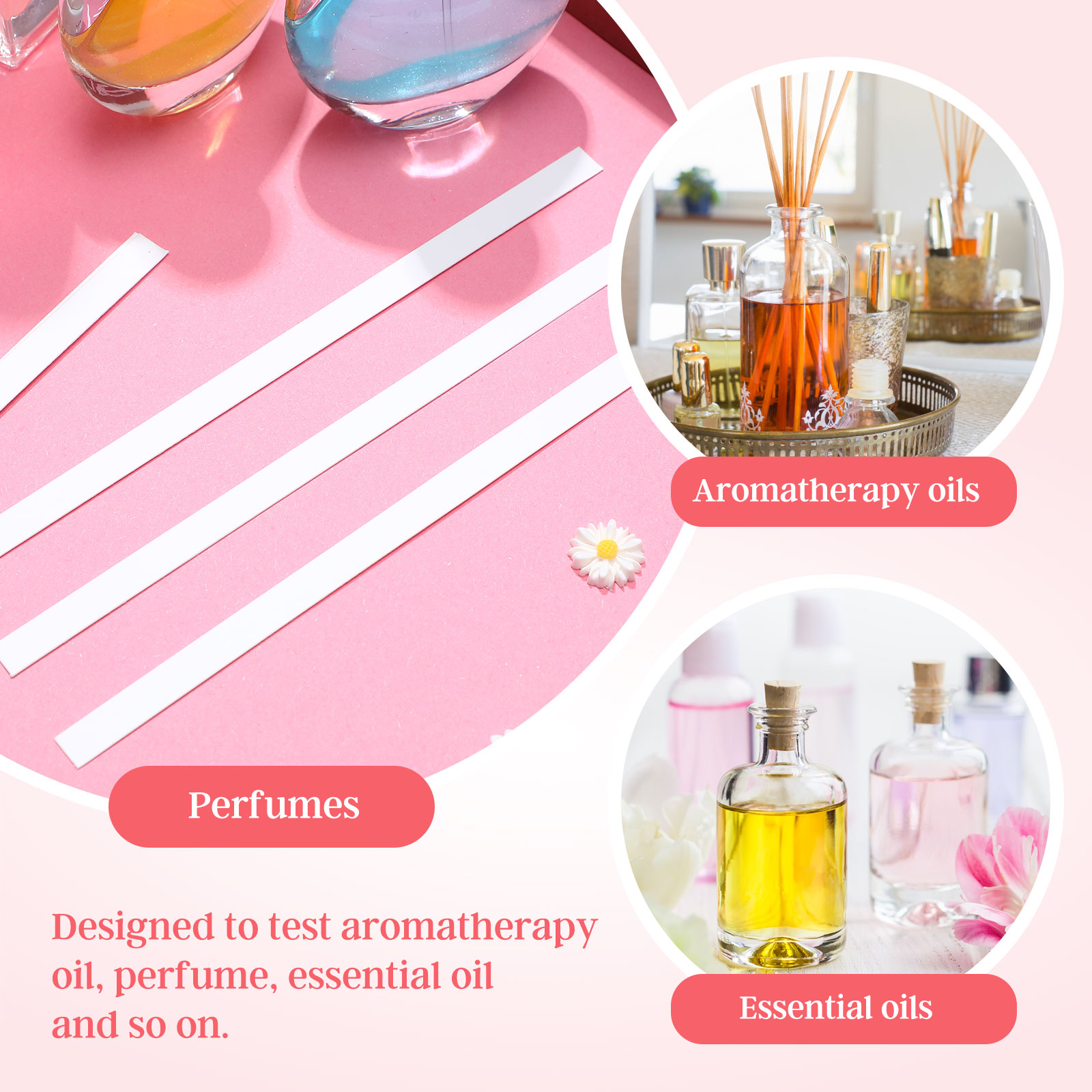 ชุดแท่งทดสอบน้ำหอมสีขาว500ชิ้น - Perfume Fragrance For Room บทวิจารณ์และราคา