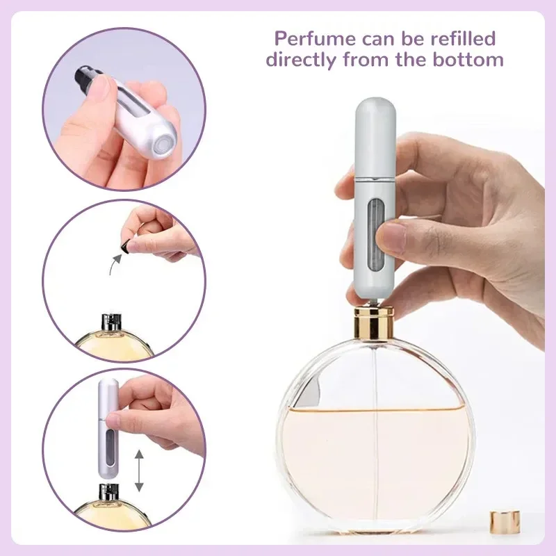 3/5/10 ชิ้นเครื่องพ่นน้ำหอมแบบ - Perfume Fragrance Types บทวิจารณ์และราคา