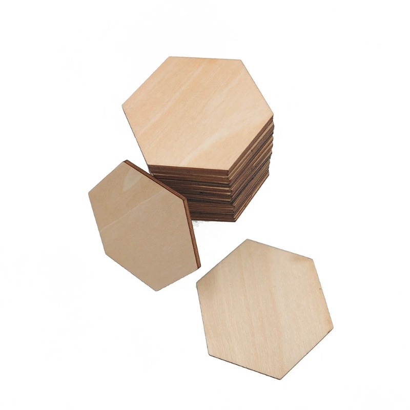 แผ่นไม้หกเหลี่ยมขนาด 10-120 มม - Oud Wood Chip บทวิจารณ์และราคา