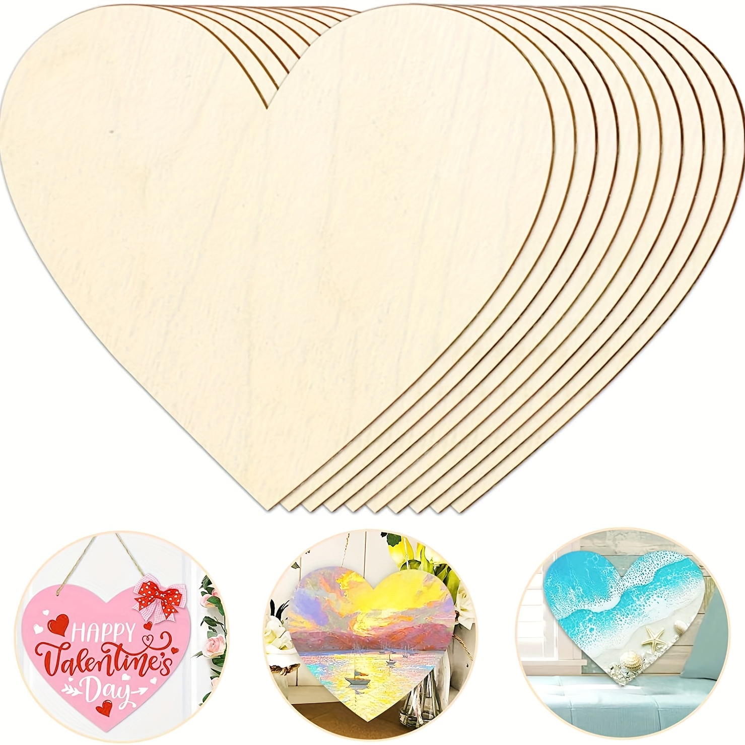 2 ชิ้น 12 นิ้ว Blank Heart Cut - Oud Wood Chip บทวิจารณ์และราคา